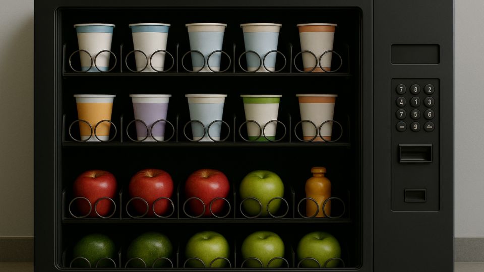 Máquinas vending y la alimentación saludable