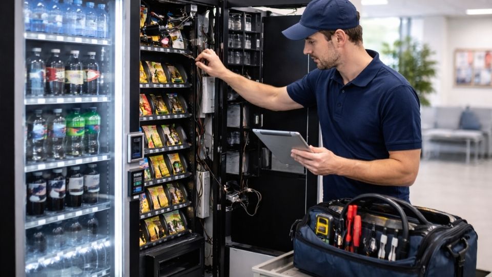 servicio mantenimiento máquinas vending