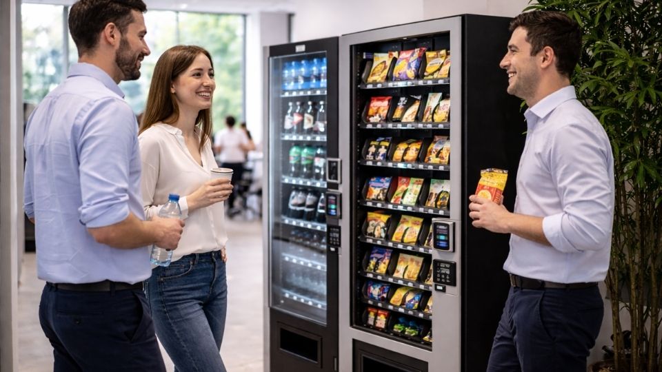vending y bienestar de los empleados
